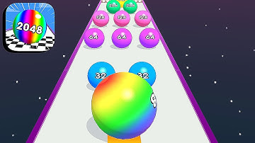BallRun 2048 ​- All Levels Gameplay Android,ios (Part 2)
