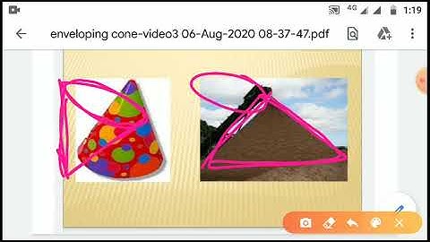 Enveloping cone of a sphere-Video 3