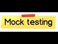 What is Mock testing ( MOQ) ?