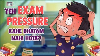 When Exam Pressure Gets Too Much | Exam Pressure Is Real | School Days | Animation Video | PSA