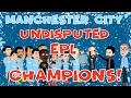 Manchester city premier league champions again again again again 