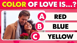 Information The Ultimate Love Test: Valentine's Day Edition | Couples Quiz! Guide