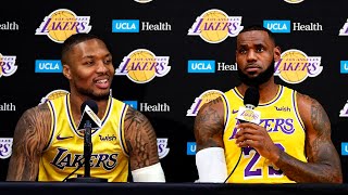 Damian Lillard Made His Decision - Joining Lakers With LeBron \& AD