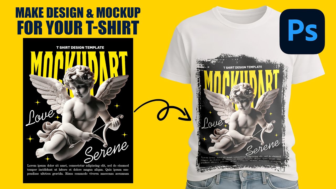 How to make t shirt Mockup in Photoshop | photoshp mockup tutorial ...