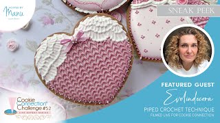 SNEAK PEEK: Piped Crochet Technique with Evelin Milanesi