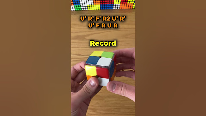 2x2 WR Explained🎁