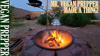 Adams Latest Blacksmithed Project A Little Family Evening