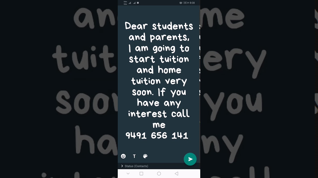 Tuition Ad - YouTube