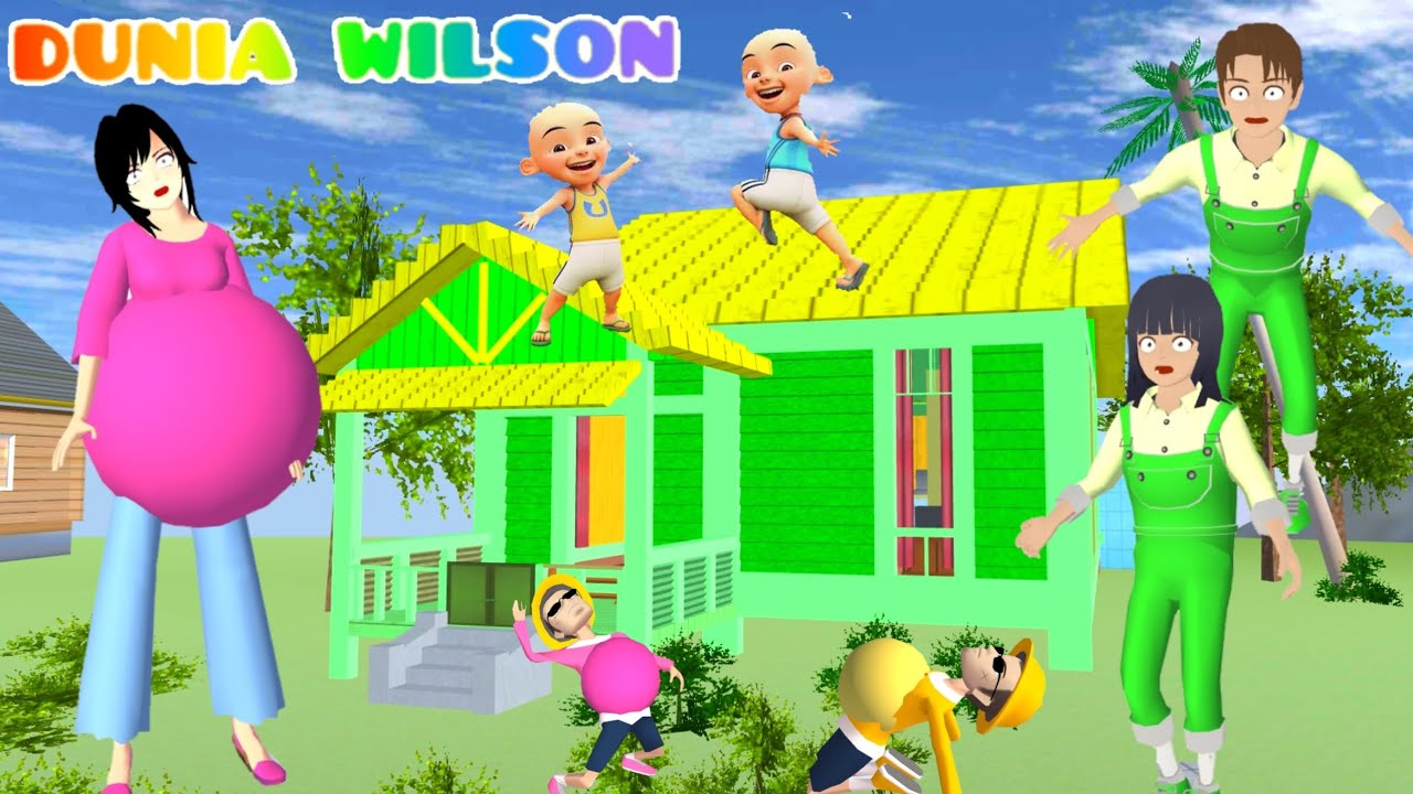 Kak Ros Hamil Melahirkan Upin Ipin Panik 😍🤩 Yuta Mio Main Game Welcome Baby Jaga Bayi