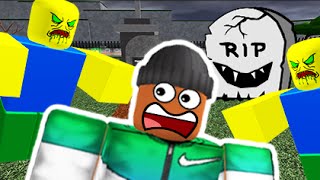 ESCAPE THE HAUNTED CEMETARY! | Roblox