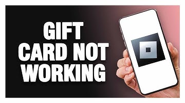 How To Fix Roblox Mobile Gift Card Not Working | Easy Quick Solution