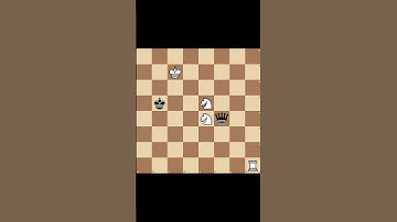 Daily Chess Combinations - No. 81 - #chess #puzzle #dailychess #shorts #0_algo_chess