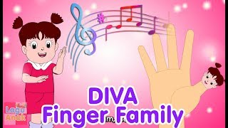 Diva The Series Finger Family Song | Nursery Rhyme | Lagu Anak