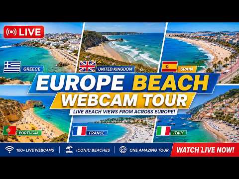 Live Europe Beach Webcam Tour – Benidorm & Calp — Benidorm, Valencian Community live camera thumbnail