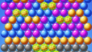 Shoot Bubble Gameplay | Bubble Shooter Game New Levels 41-45 Update | Bubble Shooting Games screenshot 3