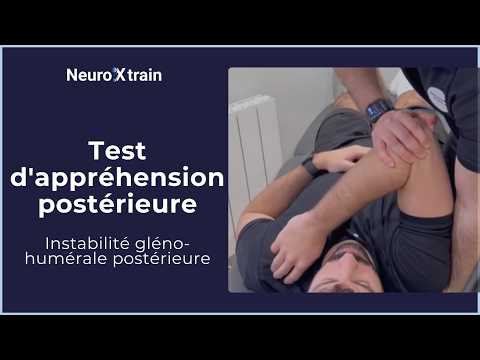Posterior apprehension test