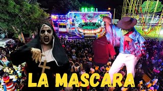 La máscara se presenta en el tagada Shaker it de Espectaculares García 🎄🎡🥳