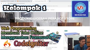 Presentase Kelompok 1 Web Programming III - Sistem Penjualan Toko Anugerah Perabot