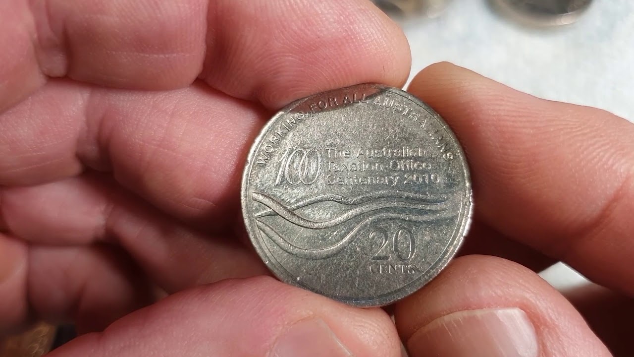 Coin Roll Hunt 50 20 10 5 Cent No  4