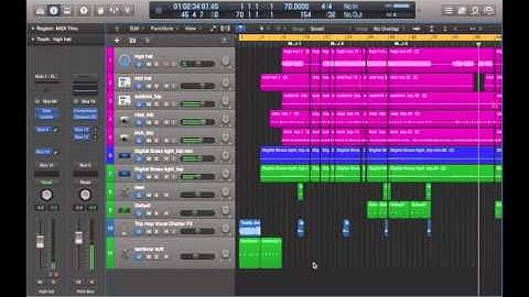 logic pro x drake trap beat from a 8 bar loop