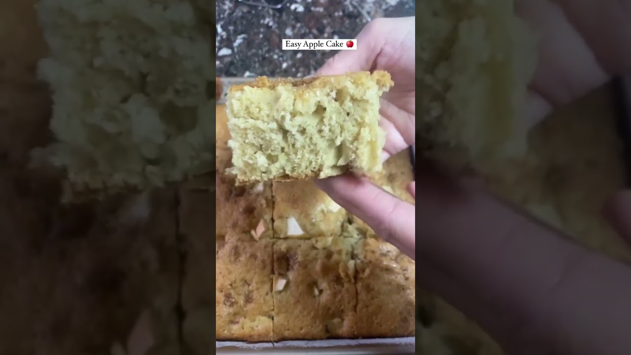 Easy Apple Cake 🍎 recipe on my instagram page! 