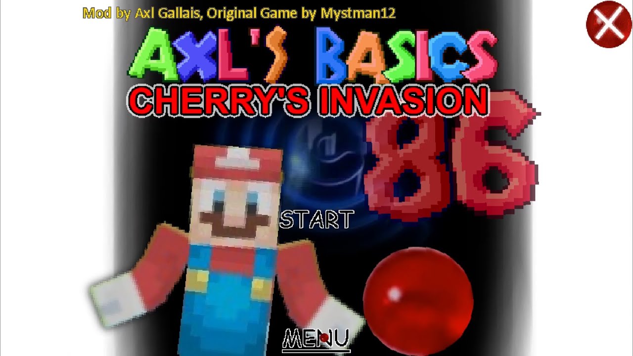 Axl's Basics 86: Cherry's Invasion Baldi's Basics Classic Mod - YouTube