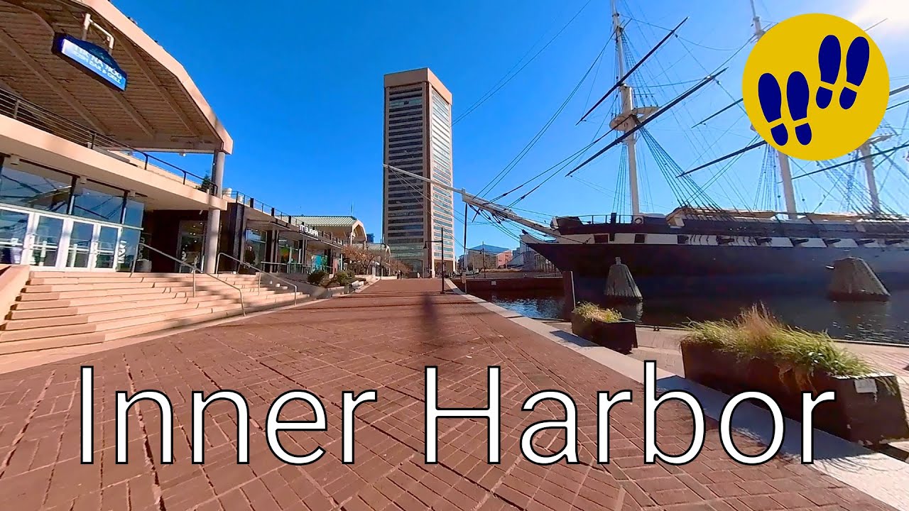 Walking Tour of Inner Harbor - Baltimore