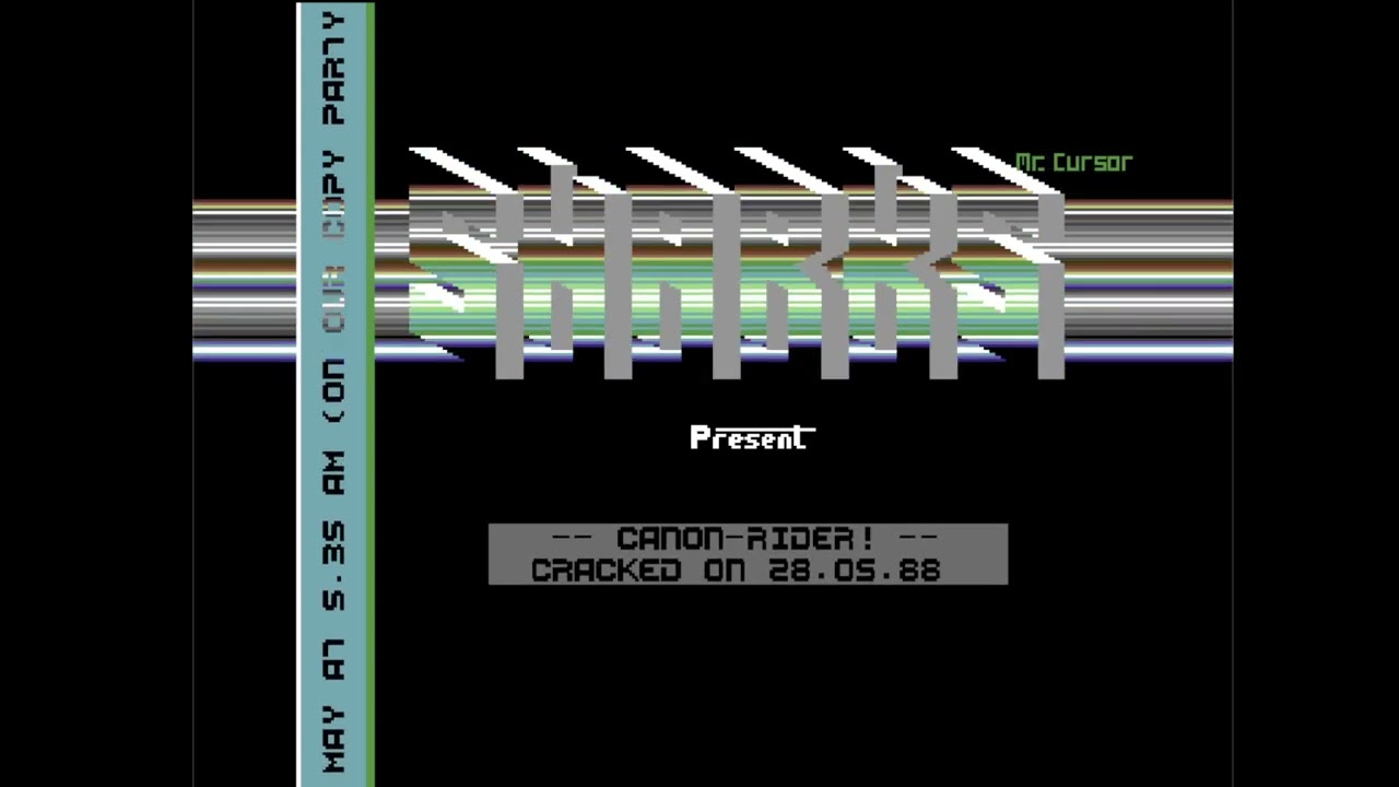 C64 Crack Intro: 1988 The Sharks Intro 5