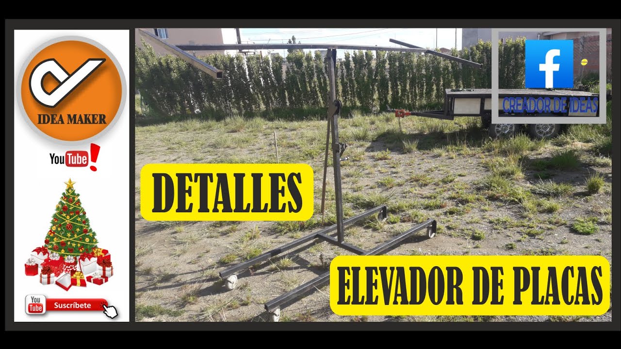 elevador de placas de yeso casero 