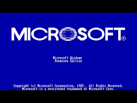 Windows 1.0 Premiere Edition tutorial for PCem