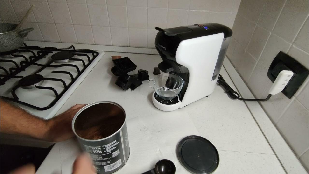 come fare il caffè in polvere con la macchinetta 3 in 1 IKOHS #caffe  #caffeina #caffeine #café 