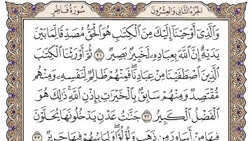 سورة فاطر / محمد صديق المنشاوي