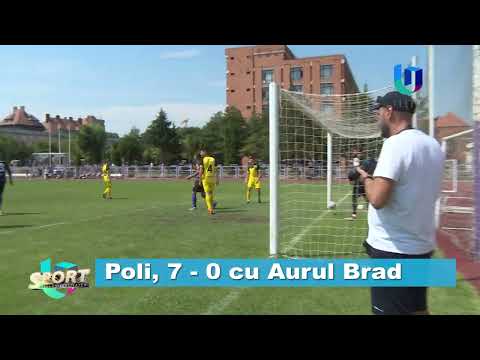 TeleU: Poli, 7 - 0 cu Aurul Brad