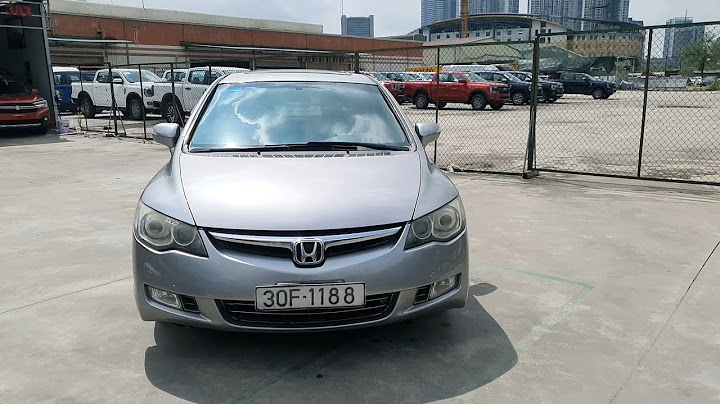 Honda civic 2007 số sàn củ giá bao nhiêu năm 2024