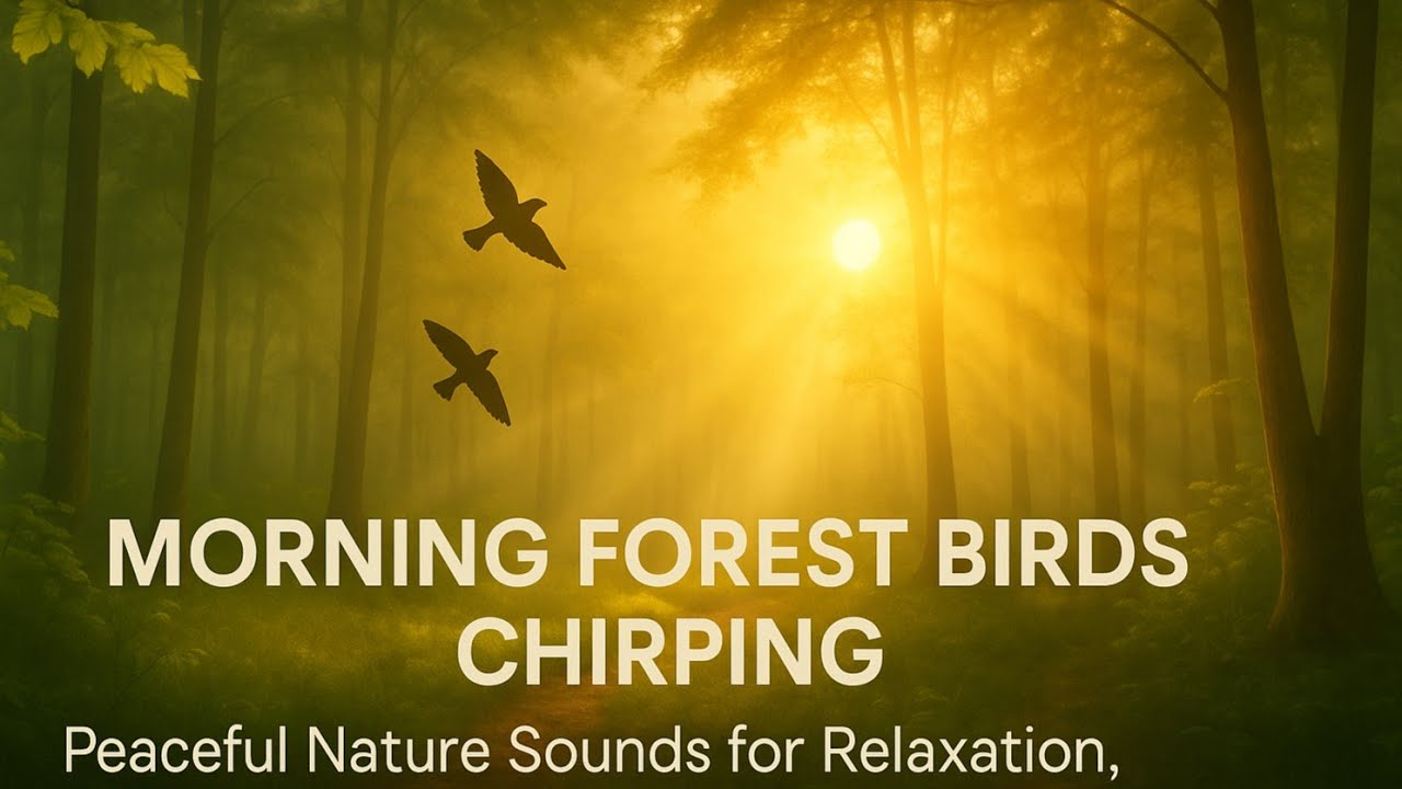 Morning Forest Birds Chirping – Peaceful Nature Sounds for Relaxation ...