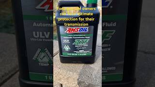 Ford Mercon ULV transmission fluid and GM DEXRON ULV transmission fluid, Amsoil ULV ATF best for 10