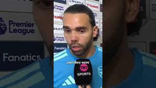 David Raya speaks on his incredible penalty save against Sunderland 🧤