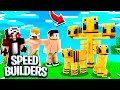 DÜNYANIN EN EĞLENCELİ MİMARLARI! w/Ekip - Minecraft Speed Builders