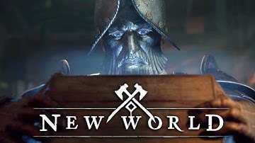 NEW WORLD BETA Walkthrough Gameplay Part 1 - STRANDED ON AETERNUM (4K 60FPS PC)