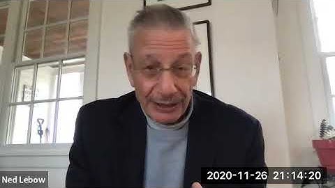 IRSS with Prof. Richard Ned Lebow, KCL/Dartmouth/Cambridge University