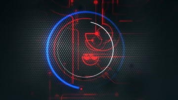 3d high tech logo animation