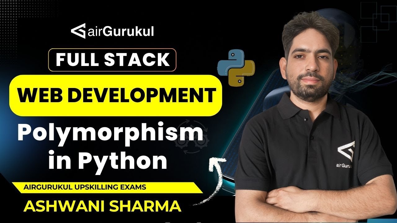 Polymorphism in Python | OOPs Concepts | Full Stack Web Development | # ...