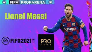 FIFA 21 VIRTUAL PRO LOOKALIKE TUTORIAL Lionel Messi Pro Club