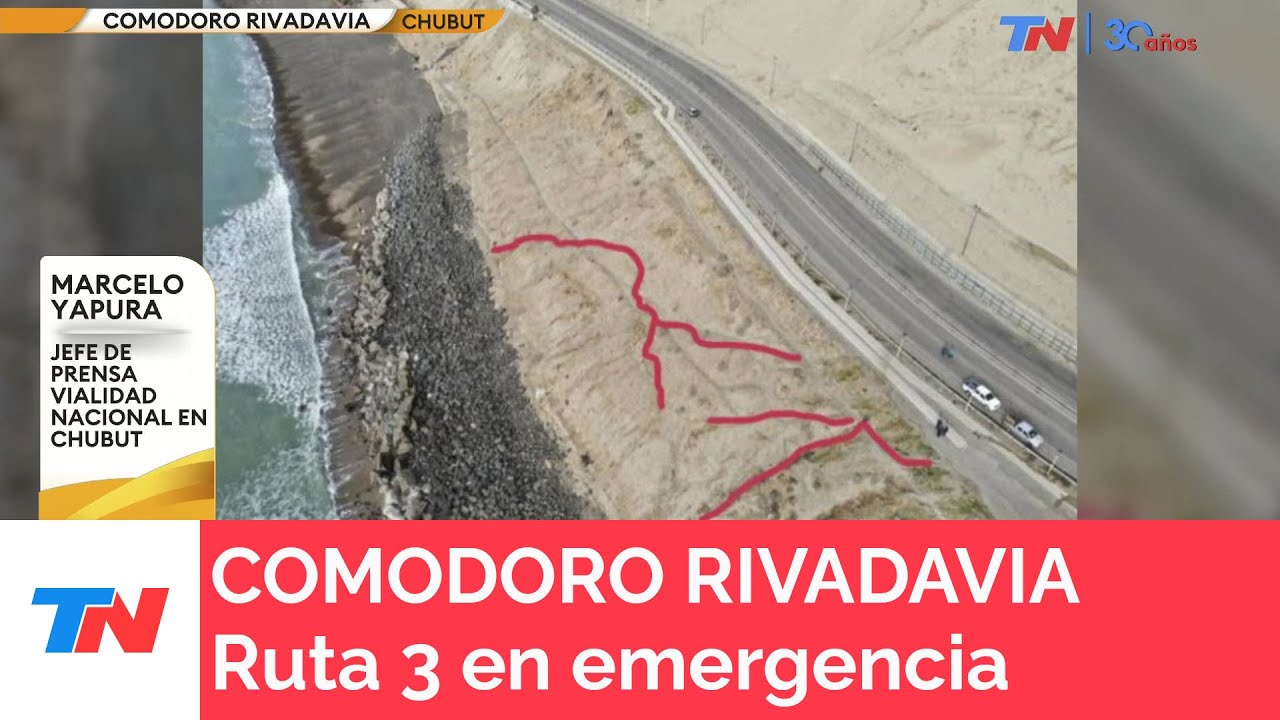 COMODORO RIVADAVIA I Estado de emergencia en la ruta 3 por riesgo de ...