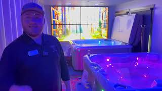 Hot Tub Soak Room, Burton Pools & Spas