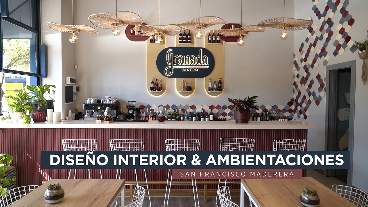 Diseño Interior. Ambientación de un espacio comercial. Materiales y ...