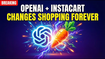 OpenAI + Instacart CHANGES Shopping FOREVER - This is INSANE
