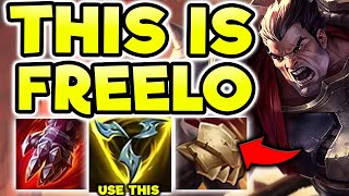 DARIUS TOP RETURNS! CRUSH ENEMIES 1V5 WITH EASE (USE THIS BUILD) - S12 Darius TOP Gameplay Guide