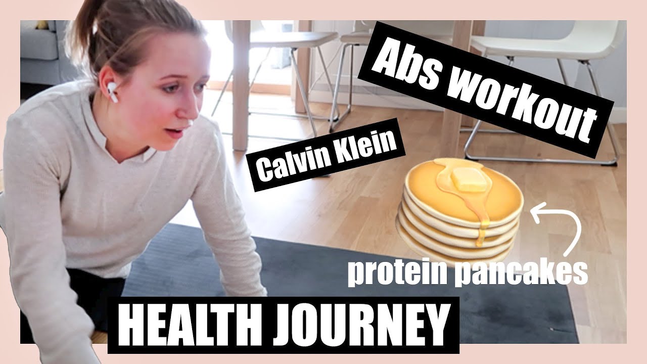 Pancake Ab Routine HALF A DAY IN THE LIFE || Delicious protein pancakes, abs workout and ...