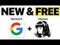 Gemma 4 + Hermes Agent = FREE Local AI Agent!